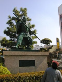 弁慶さんのお出迎え