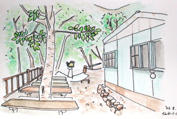 絵はがき・仙水小屋