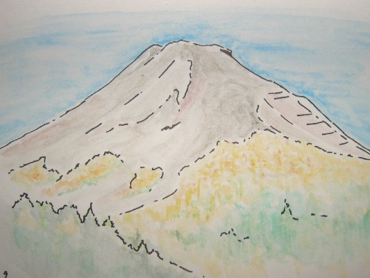 絵はがき・富士山