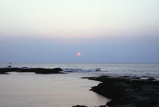 屋久島　夕日