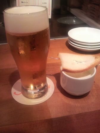 ビストロjeujeu０３（生ビール）.JPG