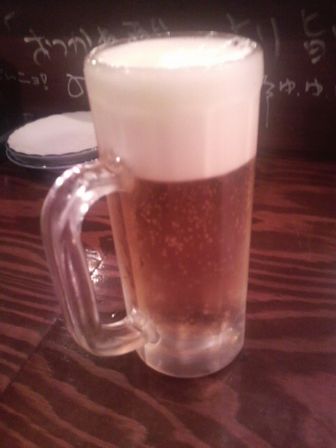 うまげな０２（生ビール４８０円）.JPG