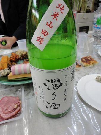 のだや２（鷹勇　純米にごり酒）.JPG