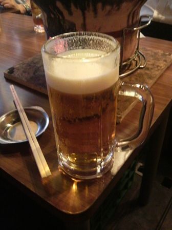 ホルモン青木０５（生ビール）.JPG