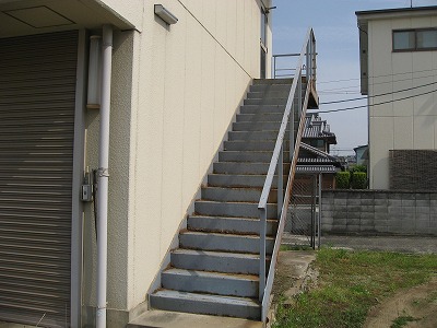 山本軌道外階段