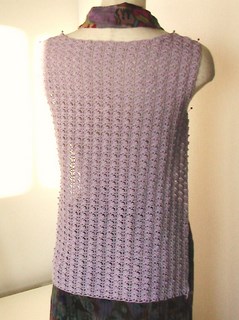 チュニック　後ろ身頃　