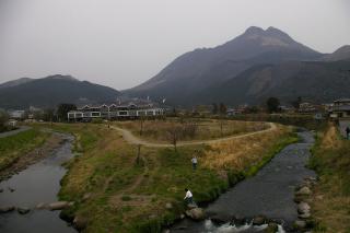 城橋から由布岳