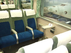 鉄道博物館０系新幹線車内