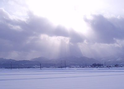 新春　雪景色02