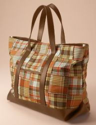 ATLMadras Patchwork Tote