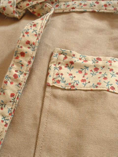 手作りエプロン