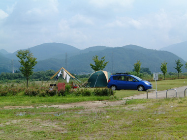 せせらぎオートキャンプ場　夏1