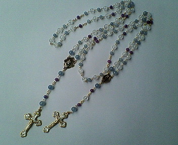 Rosary ~celestite 1.2
