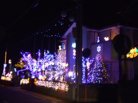 ご近所のクリスマスイルミネーション(2008,12,23)・１０