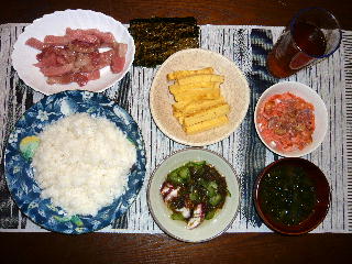 晩ご飯６／２０