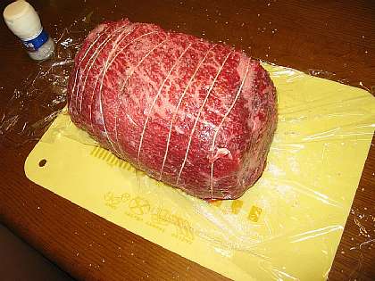 ☆今日の夕食「ローストビーフ」 09-12-06