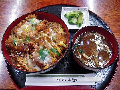☆今日のランチ「ソースカツ煮」By尾張屋 09-11-25
