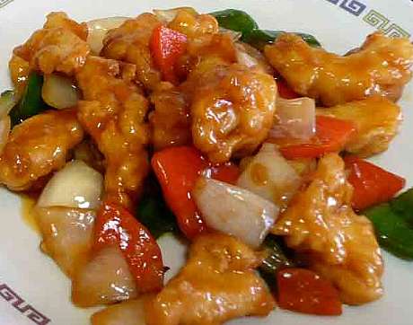 ☆今日のランチ「中華」酢豚 09-10-22