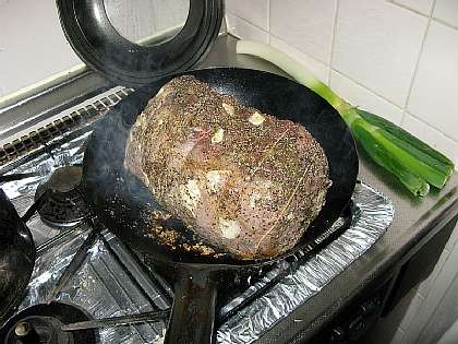 ☆今日の夕食「ローストビーフ」 09-12-06