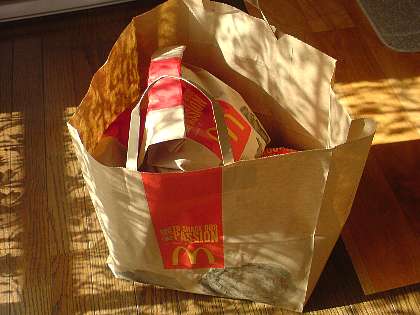 ☆今日のブランチ「マック」 09-11-29