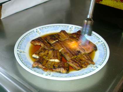 ☆レンジでチンした後､バーナーで ボ～！