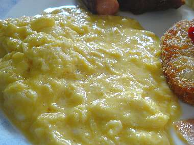 ☆今日大晦日のブランチ「スクランブルエッグ」他