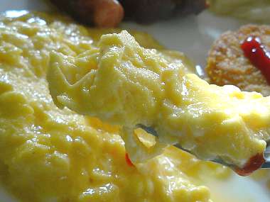 ☆今日大晦日のブランチ「スクランブルエッグ」他