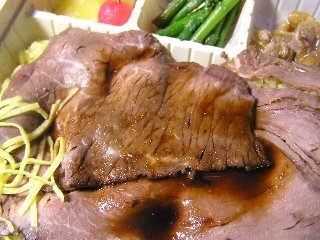 今日のランチ　駅弁　神戸ｽﾃｰｷ弁当