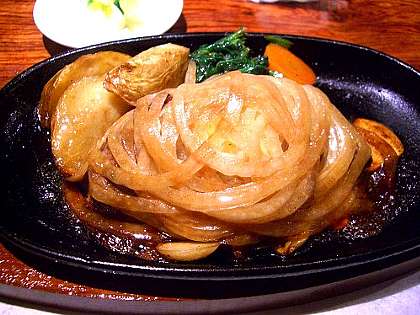 ☆今日のランチ「ステーキ」By素敵庵 09-12-01