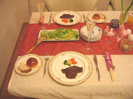 ☆今日の夕食「ローストビーフ」By友人宅09-11-22