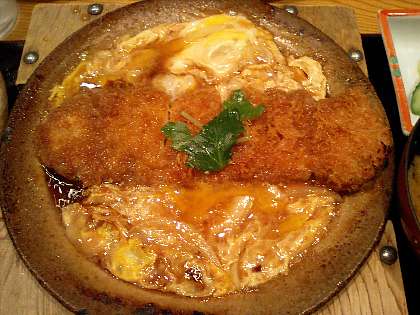 ☆今日のランチ「カツ煮」 By一栄09-11-24