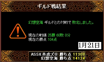 幻想空海さんとのＧＶ（１月21日）虎.JPG