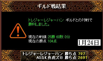 トレジャーレジャーハンさんとのＧＶ（1月24日）虎.JPG