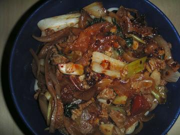青梗菜ラグ麺