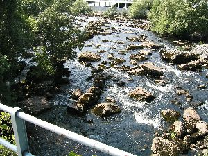 川の流れは。。。