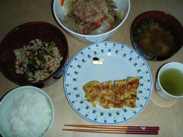 日本食の朝ごはんだ!!