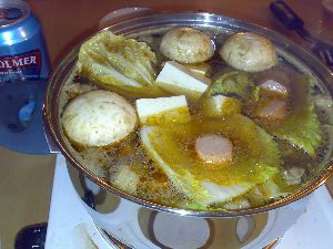 おなべにビ～ル！