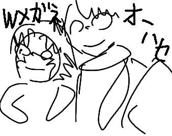 壁紙描き中