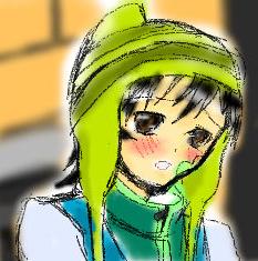 幸せの黄色いシャード。ゼッドと歩いている時。