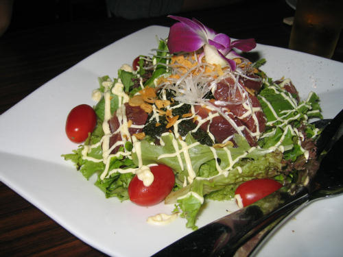 アヒPokeのサラダ