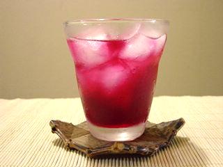 有機栽培紫蘇ジュース