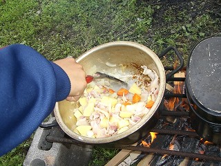 カレー作り