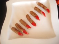 ウインナーの指