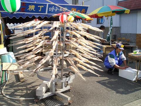 烏賊。いかが回っている。