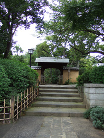 この先に色々なお茶室が、、