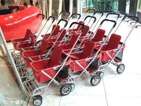 ベビーカー？おばあちゃんがよく使うカート？なんだろう？ι