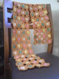 自分用マフラーもできました