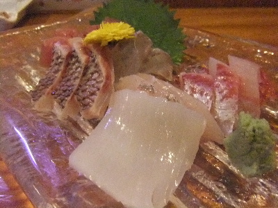 出雲市　居酒屋　やまじ　刺身