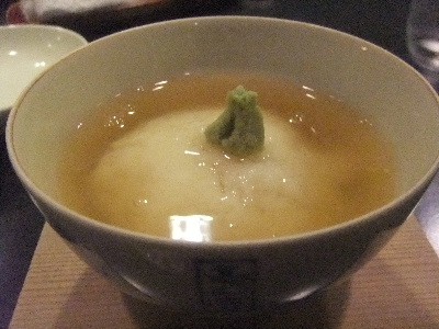 金沢　居酒屋　浜長　蓮根蒸し