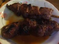 立石　居酒屋　うちだ　モツ焼き